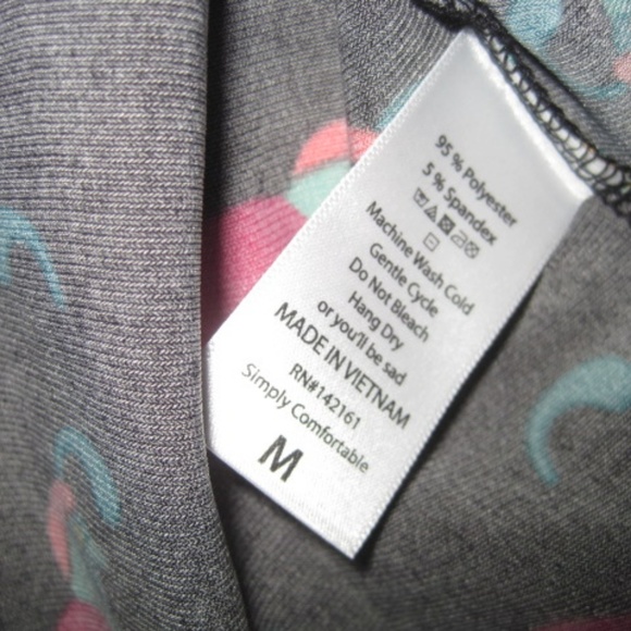 Lularoe Irma Tunic - Partridge Birds - Picture 4 of 4